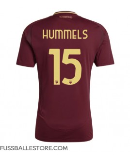 Günstige AS Roma Mats Hummels #15 Heimtrikot 2024-25 Kurzarm